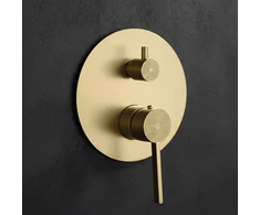 Potinkinis dušo komplektas REA Foster, Brushed Gold, + BOX