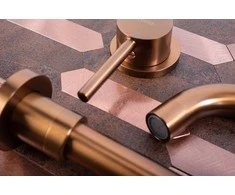 Potinkinis maišytuvas Rea Lungo Long, Brushed Copper, + Box