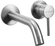 Potinkinis maišytuvas Rea Owen, Brushed Nickel Inox, +Box
