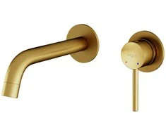 Potinkinis praustuvo maišytuvas Besco Illusion, Brushed Gold