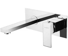 Potinkinis praustuvo maišytuvas Mexen Cube, Chrome