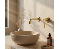 Potinkinis praustuvo maišytuvas REA Foster, Brushed Gold