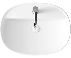 Praustuvas Besco Anes Cera-Line, 50 x 38 x 12 cm, Baltas
