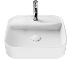 Praustuvas Besco Assos Cera-Line, 45 x 40 x 11 cm, Baltas