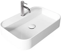 Praustuvas Besco Assos Cera-Line, 60 x 40 x 11 cm, Baltas