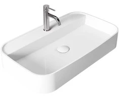 Praustuvas Besco Assos Cera-Line, 70 x 40 x 11 cm, Baltas