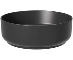 Praustuvas Besco Clea Cera-Line, 34.6 x 11.4, Matt Gun Metal