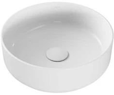 Praustuvas Besco Clea Cera-Line, 34.6 x 11.4 cm, Baltas
