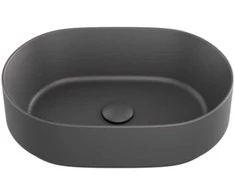 Praustuvas Besco Lova Cera-Line, 46 x 31 x 14 cm, Matt Gun Metal
