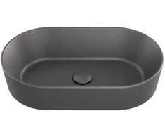 Praustuvas Besco Lova Cera-Line, 53 x 31 x 14 cm, Matt Gun Metal
