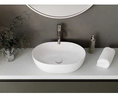 Praustuvas Besco Moya Cera-Line, 48.5 x 35 x 13 cm, Baltas