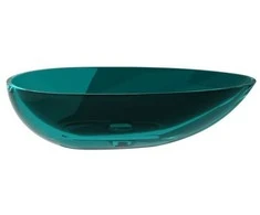 Praustuvas Besco Neya Ocean Breeze, 60 cm, su juodu dangteliu