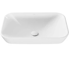 Praustuvas Besco Verga Cera-Line, 51.5 x 34 x 15.5 cm, Baltas