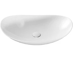 Praustuvas Besco Viya Cera-Line, 61.5 x 36 x 15.5 cm, Baltas