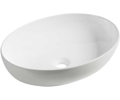 Praustuvas Laveo Desna, Baltas, 51.5x39.5 cm