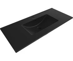 Praustuvas Mexen Atena, 101 x 46 cm, Juodas matt