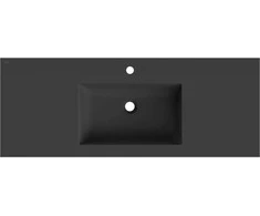 Praustuvas Mexen Otis, 121 x 46,5 cm, Juodas matt