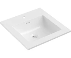Praustuvas Mexen Otis, 46 x 46,5 cm, Baltas glossy