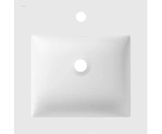 Praustuvas Mexen Otis, 46 x 46,5 cm, Baltas matt