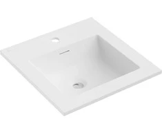 Praustuvas Mexen Otis, 46 x 46,5 cm, Baltas matt