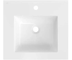 Praustuvas Mexen Otis, 51 x 46,5 cm, Baltas glossy