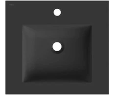 Praustuvas Mexen Otis, 51 x 46,5 cm, Juodas matt - 25185071