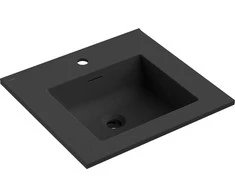 Praustuvas Mexen Otis, 51 x 46,5 cm, Juodas matt - 25185071