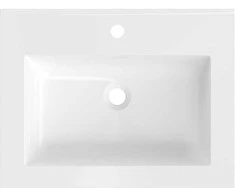 Praustuvas Mexen Otis, 61 x 46,5 cm, Baltas glossy