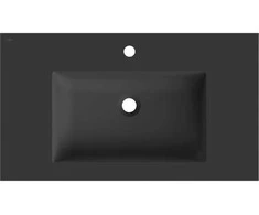 Praustuvas Mexen Otis, 81 x 46,5 cm, Juodas matt