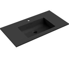 Praustuvas Mexen Otis, 91 x 46,5 cm, Juodas matt