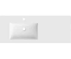 Praustuvas Mexen Otis, Left, 121 x 46,5 cm, Baltas matt