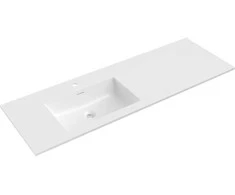 Praustuvas Mexen Otis, Left, 141 x 46,5 cm, Baltas glossy