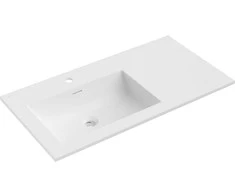 Praustuvas Mexen Otis, Left, 91 x 46,5 cm, Baltas matt