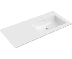 Praustuvas Mexen Otis, Right, 101 x 46,5 cm, Baltas glossy