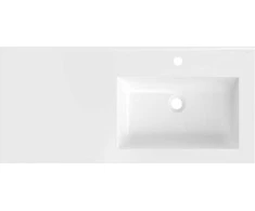Praustuvas Mexen Otis, Right, 101 x 46,5 cm, Baltas glossy