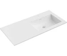 Praustuvas Mexen Otis, Right, 101 x 46,5 cm, Baltas matt