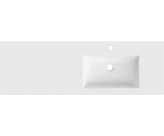 Praustuvas Mexen Otis, Right, 141 x 46,5 cm, Baltas matt