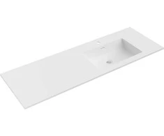 Praustuvas Mexen Otis, Right, 141 x 46,5 cm, Baltas matt