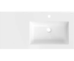 Praustuvas Mexen Otis, Right, 91 x 46,5 cm, Baltas glossy