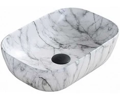 Praustuvas Mexen Rita, 45 x 32 cm, Baltas Stone