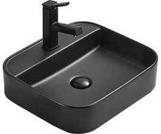Praustuvas Mexen Sofia, 40 cm, Juodas matt