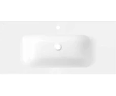 Praustuvas Mexen Vela, 101 x 46,5 cm, Baltas glossy