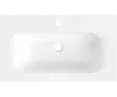 Praustuvas Mexen Vela, 81 x 46,5 cm, Baltas glossy
