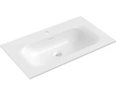 Praustuvas Mexen Vela, 81 x 46,5 cm, Baltas glossy