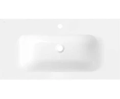 Praustuvas Mexen Vela, 91 x 46,5 cm, Baltas glossy