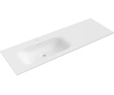 Praustuvas Mexen Vela, Left, 141 x 46,5 cm, Baltas matt