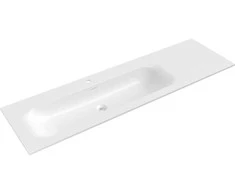 Praustuvas Mexen Vela, Left, 161 x 46,5 cm, Baltas glossy