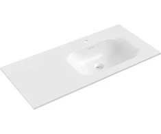Praustuvas Mexen Vela, Right, 101 x 46,5 cm, Baltas matt