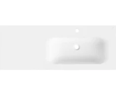 Praustuvas Mexen Vela, Right, 121 x 46,5 cm, Baltas matt