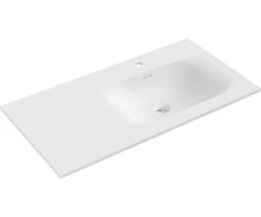 Praustuvas Mexen Vela, Right, 91 x 46,5 cm, Baltas matt
